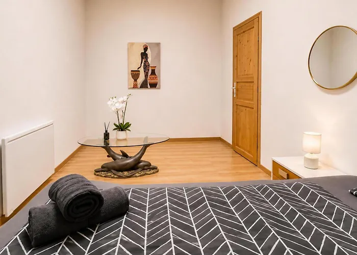 Comfortable 4br For 12 Close To Fac Platz Apartment *